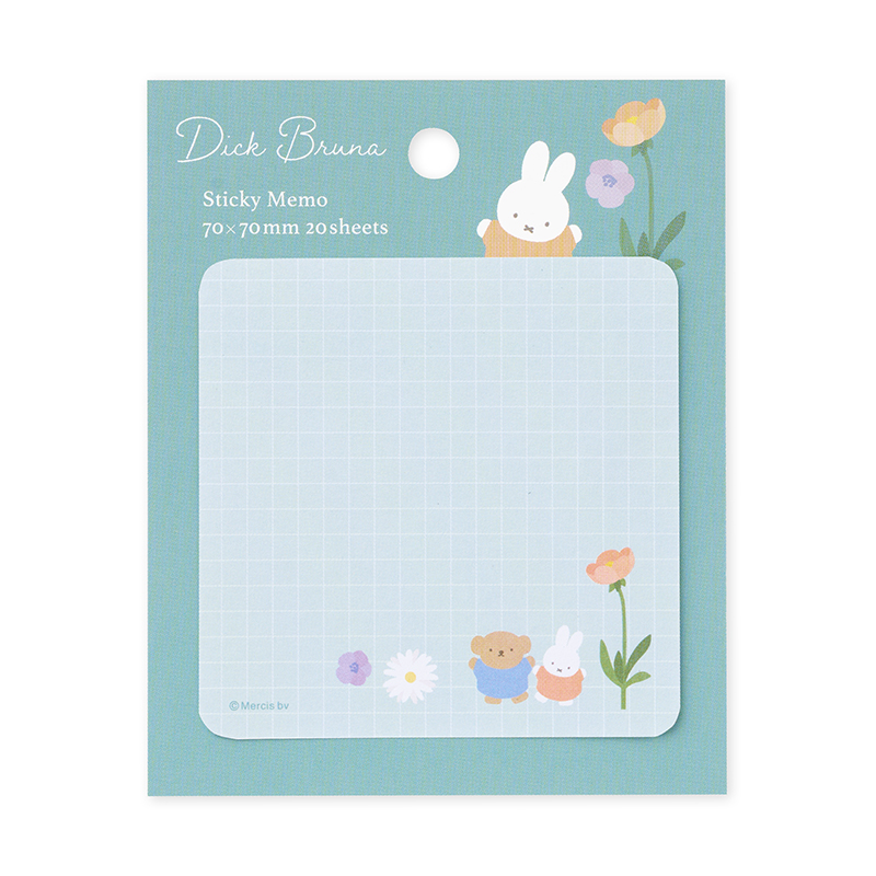 ブルーナ　付箋　ガーデン／ブルー　FS-MY7B