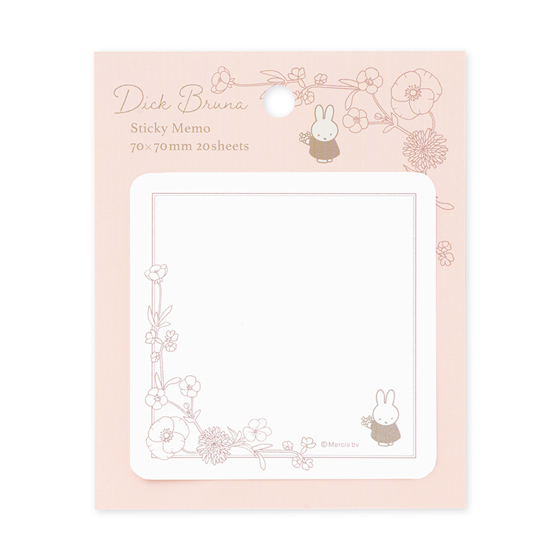 ブルーナ　付箋　クラシカル／ピンク　FS-MY8P