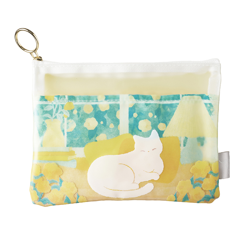 SUU ポーチ 窓辺の猫 PO-SU101