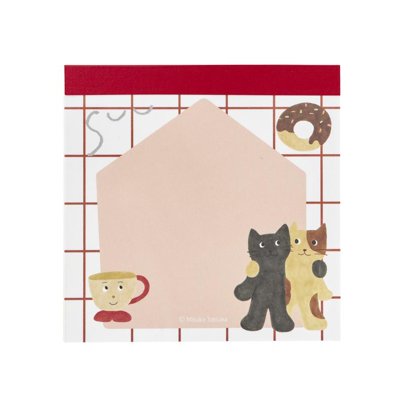 SUU　メモパッド　noon cat　MM-SU103
